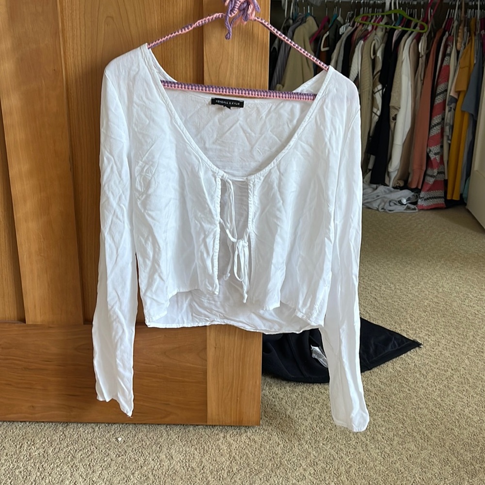 long sleeve - open front